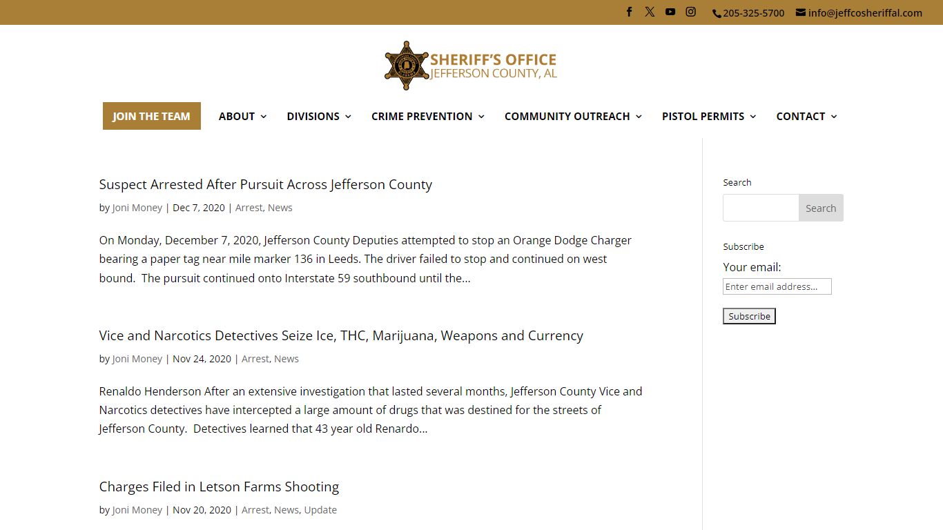 Arrest - Jefferson County Sheriff's Office